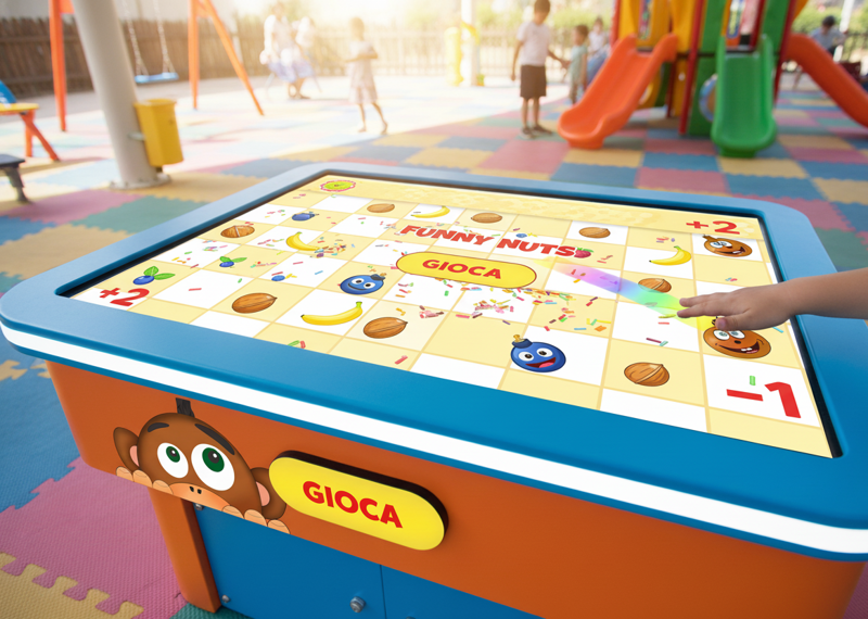 Tavolo Multimediale Ludoteca Funny Club
